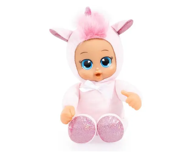 Bebelus cu corp moale Bayer Funny Unicorn 30 cm