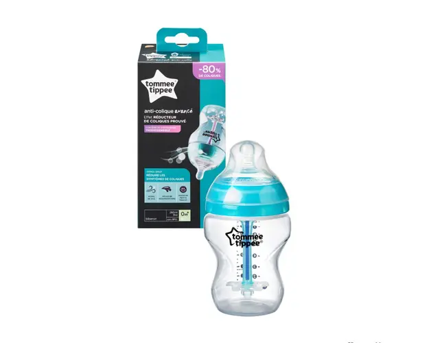 Biberon Advanced anticolici cu sistem de ventilatie Tommee Tippee 260 ml