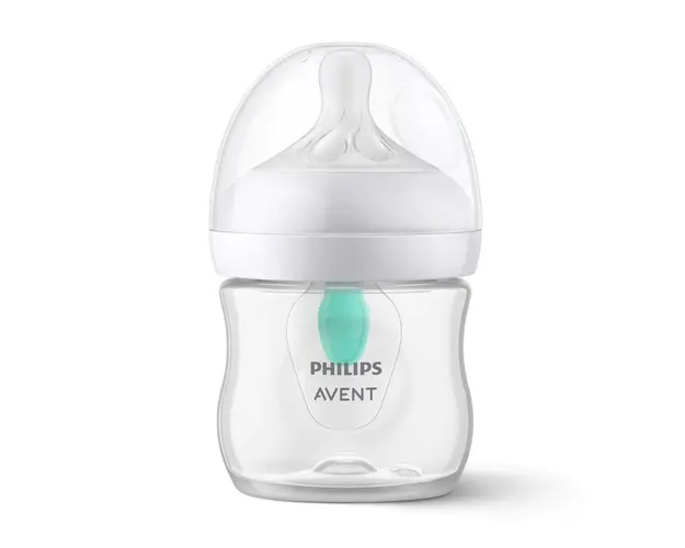 Biberon cu tetina din silicon Avent Natural Response Air Free 3.0 125 ml 0+