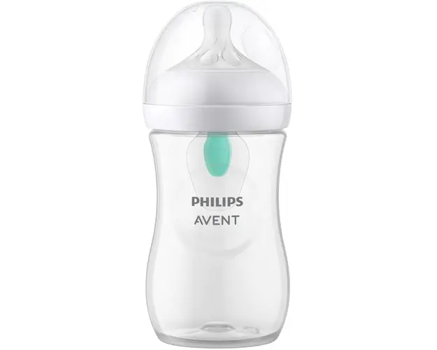 Biberon cu tetina din silicon Avent Natural Response Air Free 3.0 260 ml 1+