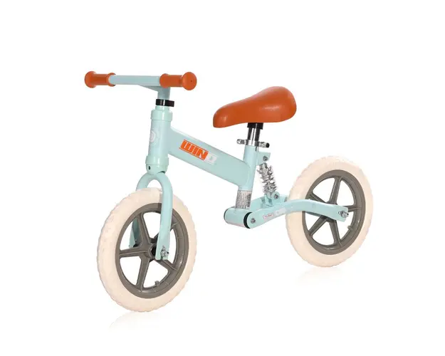 Bicicleta de echilibru fara pedale pentru baieti 12 inch Lorelli Wind Albastru deschis