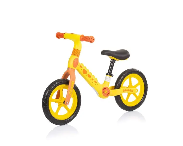 Bicicleta fara pedale Chipolino Balance Dino 2023 Yellow Orange
