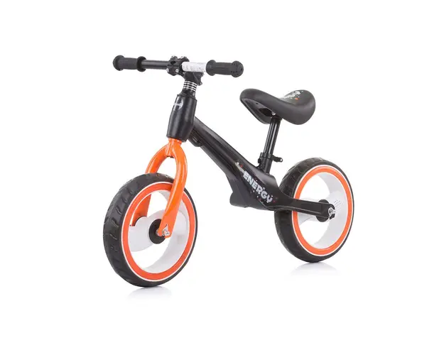 Bicicleta fara pedale unisex 12 inch Chipolino Energy Balancing Portocaliu