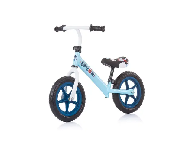 Bicicleta fara pedale pentru baieti 12 inch Chipolino Speed Balancing Albastru