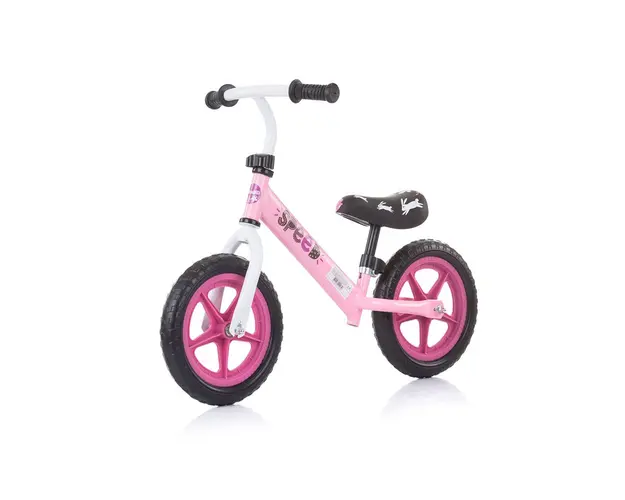 Bicicleta fara pedale pentru fete 12 inch Chipolino Speed Balancing Roz