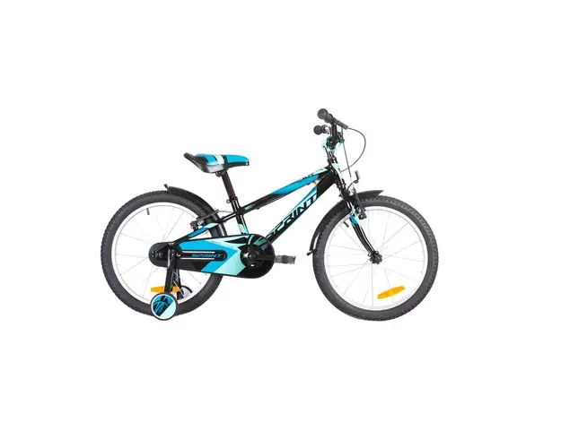 Bicicleta pentru baieti 16 inch cu roti ajutatoare Max Bike Alloy Casper Albastru