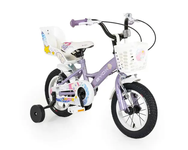 Bicicleta pentru fete 12 inch Moni Byox Pincess Violet