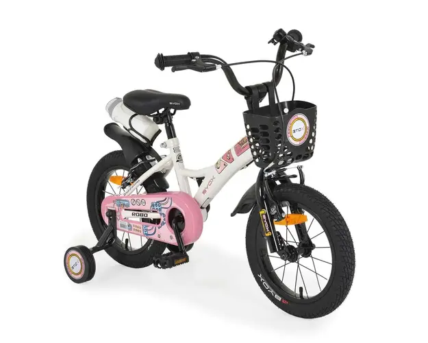 Bicicleta pentru fete 14 inch Byox Robo Alb