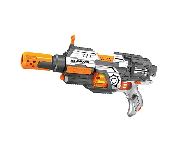 Blaster cu 12 proiectile din spuma si 2 tinte Ocie Blaster Shots
