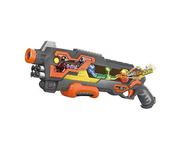 Blaster cu 14 proiectile din spuma Ocie Blaster Shots