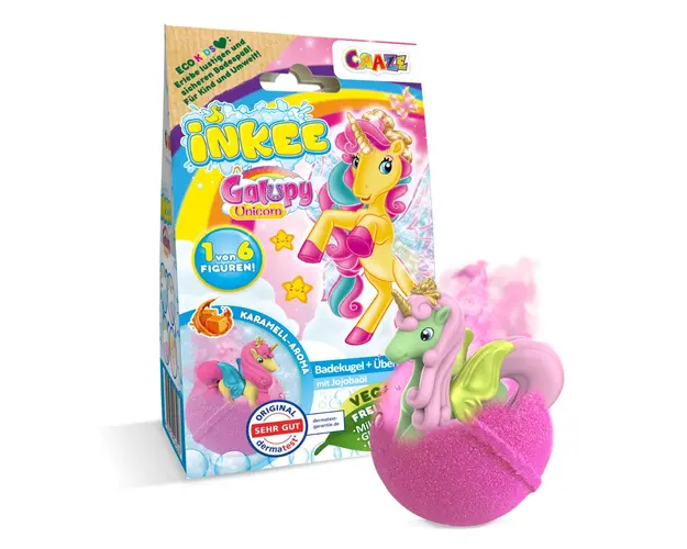 Bomba de baie cu surpriza Craze Galupy Unicorn