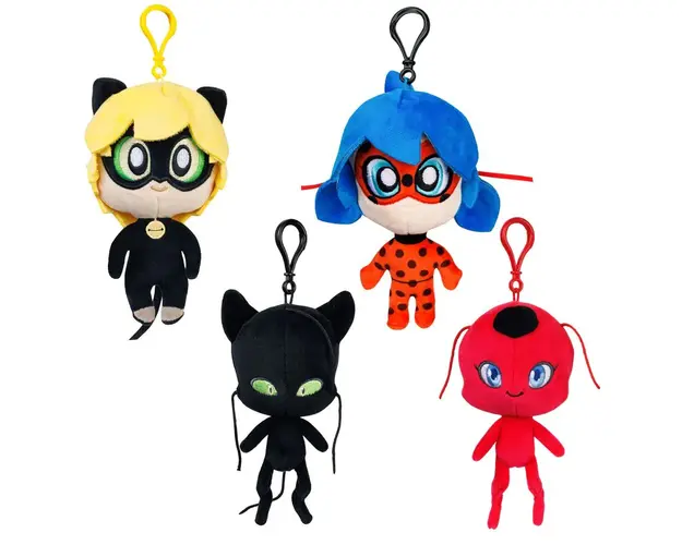 Breloc de plus PMI Miraculous Lady Bug