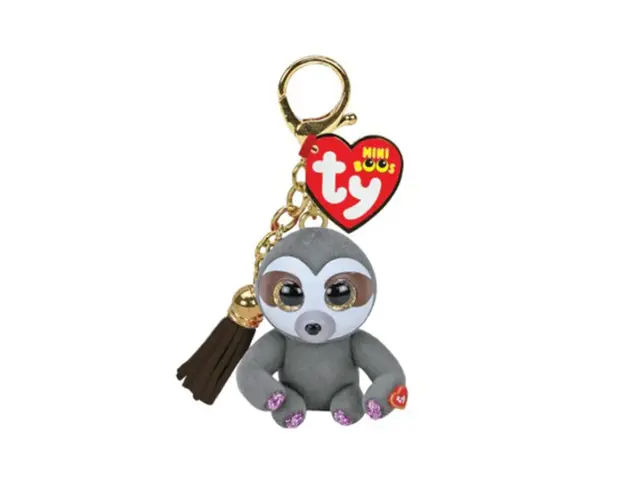 Breloc de plus TY Lenesul Dangler 8.5 cm