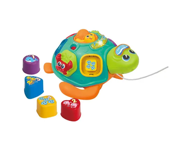 Broscuta de tras cu sunete si lumini Winfun Sort N Learn