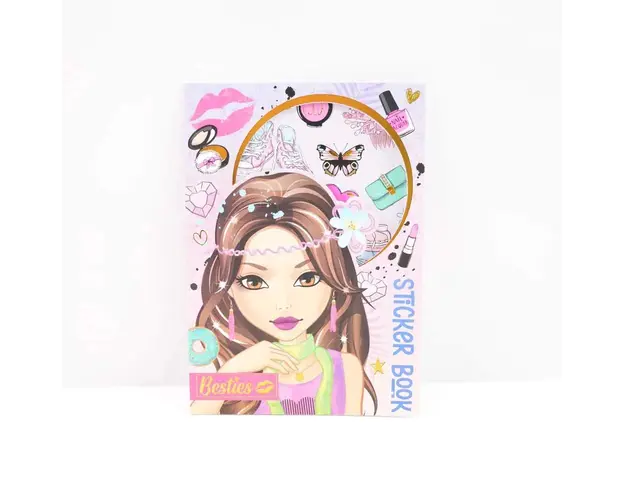 Brosura cu autocolante Grafix Besties 8 pagini A4