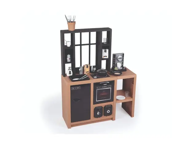 Bucatarie de jucarie moderna Smoby 74x29x95 cm