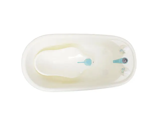 Cadita de baie cu suport Cangaroo Bubble blue