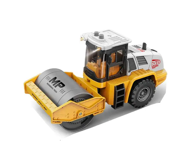 Camion Compactor Galben Construction Series 1:16