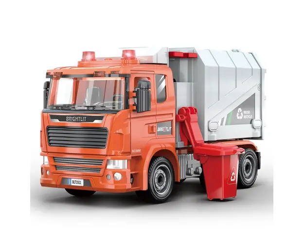 Camion de gunoi de asamblat Brightlit 109 piese