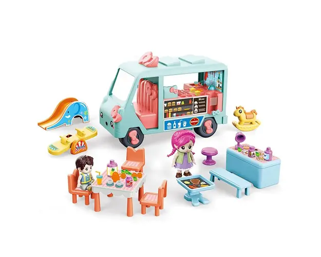 Camion restaurant cu figurine Ocie Touring