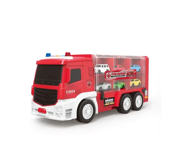 Camion transportator transformabil cu 6 masinute