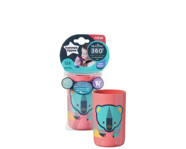 Cana de tranzitie Tommee Tippee Easy Flow 250 ml 12 luni +