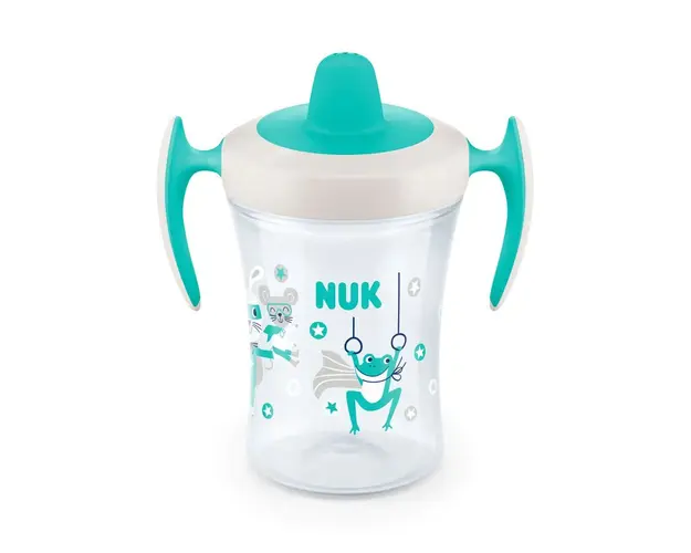 Canita cu duza moale Nuk Trainer Cup Natural 230 ml