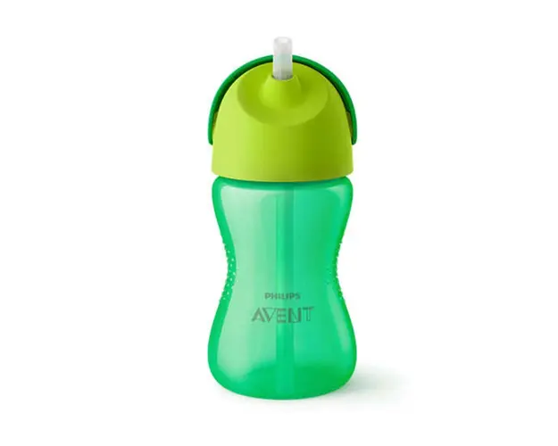 Canita cu pai Avent 300 ml green