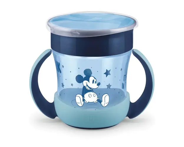 Canita NUK Mini Magic Cup 160 ml 6 luni + Mickey Night