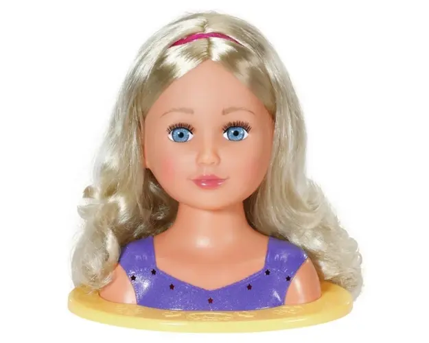 Cap papusa de coafat Baby Born Surioara