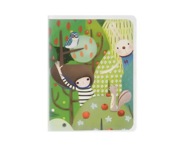 Carnetel cu coperti transparente Kori Kumi Toodle Pip