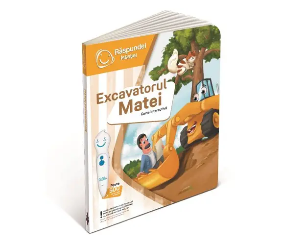 Carte Raspundel Istetel Excavatorul Matei