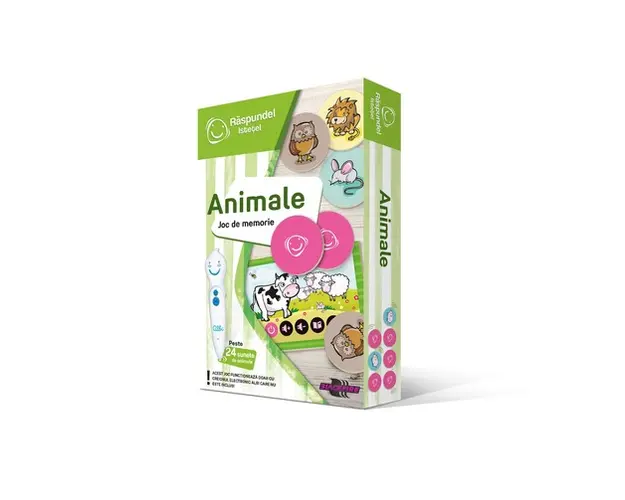 Carte Raspundel Istetel Joc de memorie: Animale