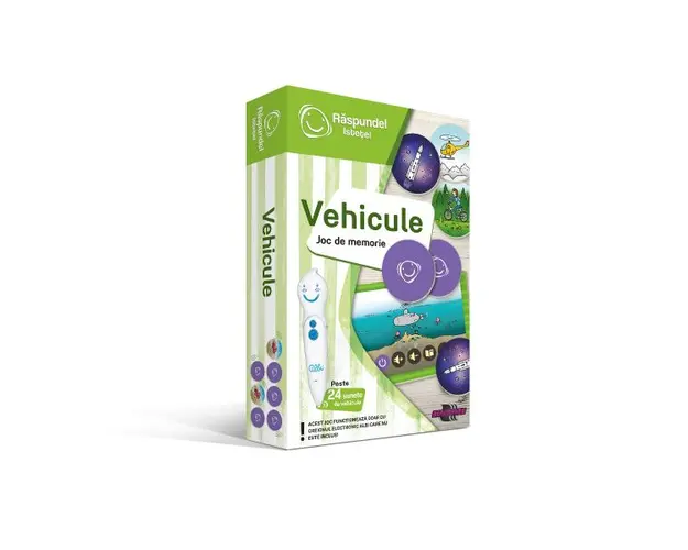 Carte Raspundel Istetel Joc de memorie: Vehicule