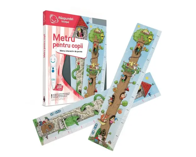 Carte Raspundel Istetel Metru pentru copii