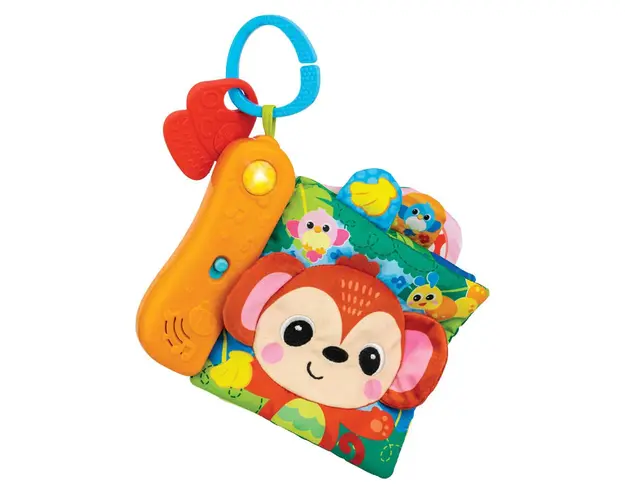 Carticica senzoriala cu sunete Winfun Jungle Animals