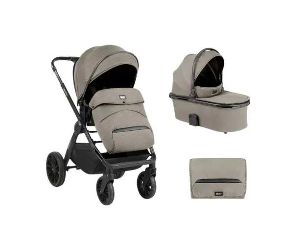 Carucior combinat 2 in 1 cu landou Kikka Boo Tiffany Bej