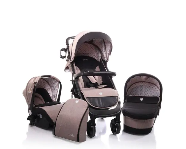 Carucior combinat 3 in 1 Cangaroo Noble All In One 2020 Beige