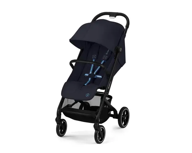 Carucior Cybex Gold BEEZY Dark Blue cu cadru negru