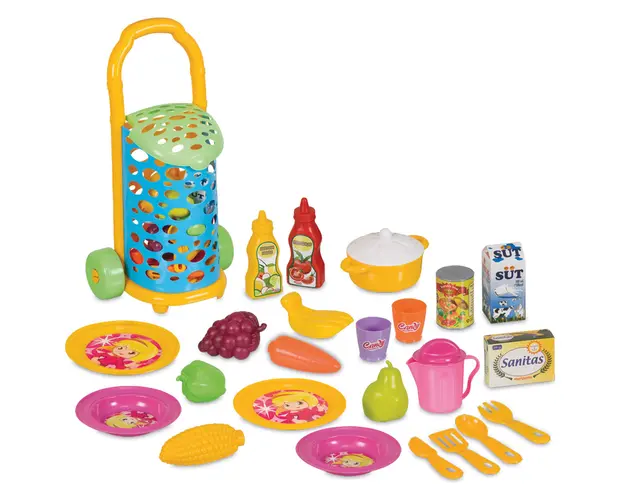 Carucior de cumparaturi Dede Candy and Ken