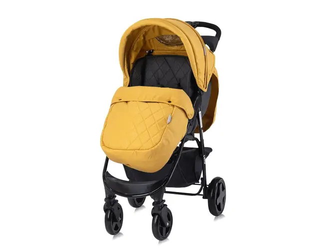 Carucior sport cu acoperitoare picioare Lorelli Olivia Lemon Curry