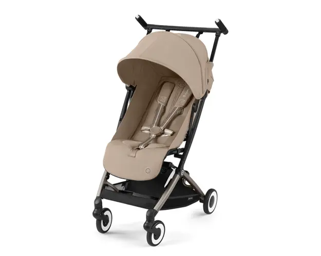 Carucior sport Cybex Gold Libelle Almond Beige cu cadru Taupe
