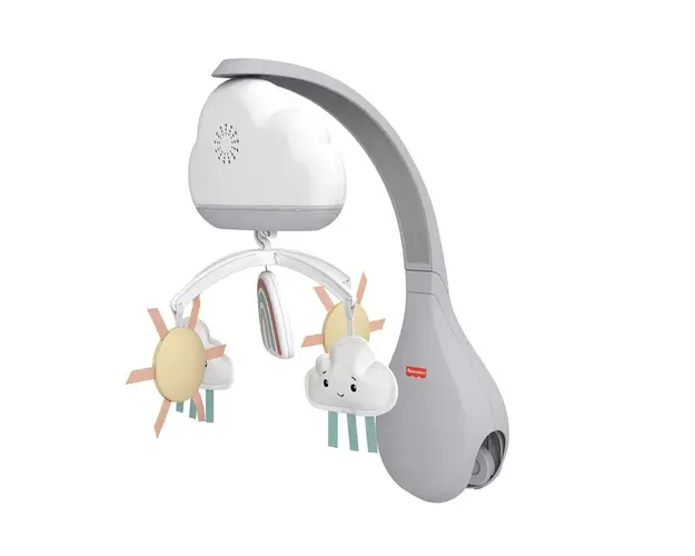 Carusel pentru patut 3 in 1 Fisher Price Rainbow Showers Cloud
