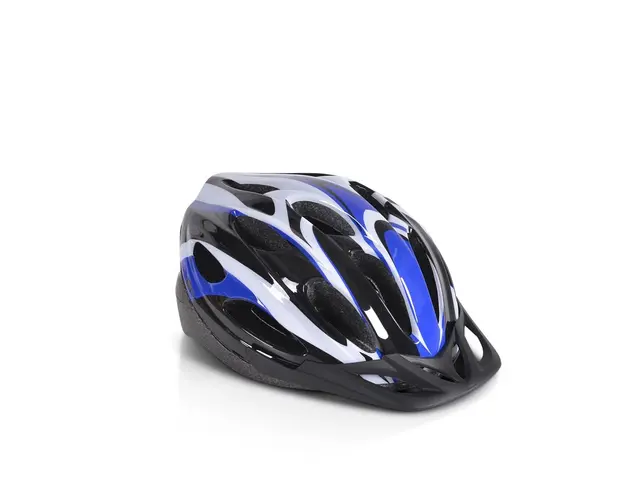 Casca reglabila pentru copii Y02 albastra L 58-62 cm
