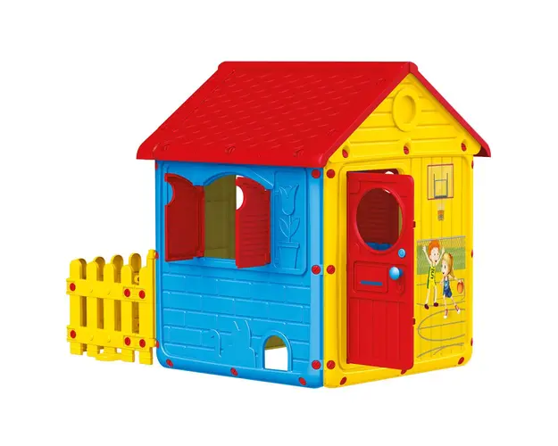 Casuta de gradina cu gardulet Dolu 122 x 156 x 104 cm