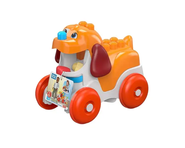 Catelus cu cuburi de construit Mega Bloks First Builders