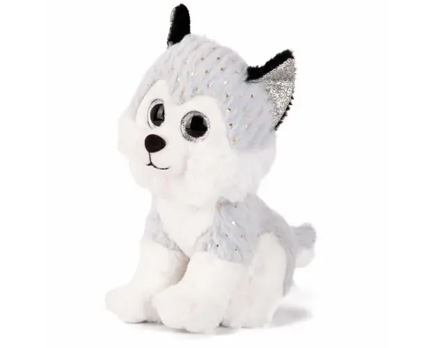 Catelus Husky de plus Amek 25 cm