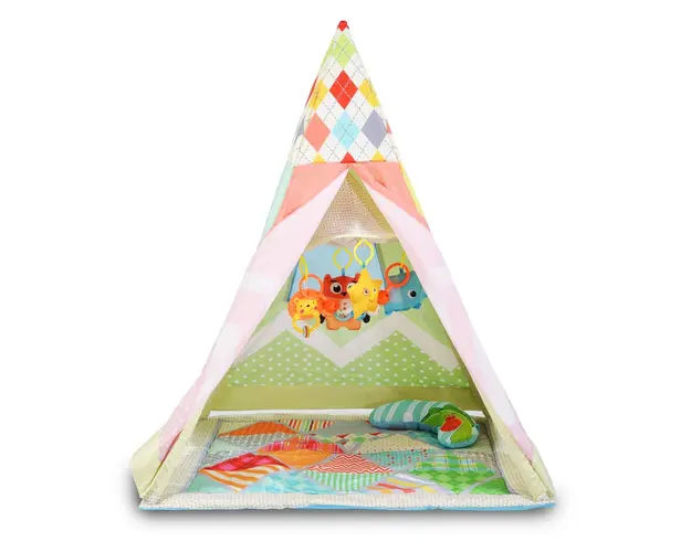Centru de activitati in forma de cort Cangaroo Tipi Red