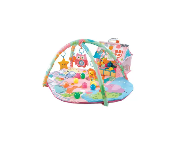 Centru de activitati Moni Happy Farm Pink