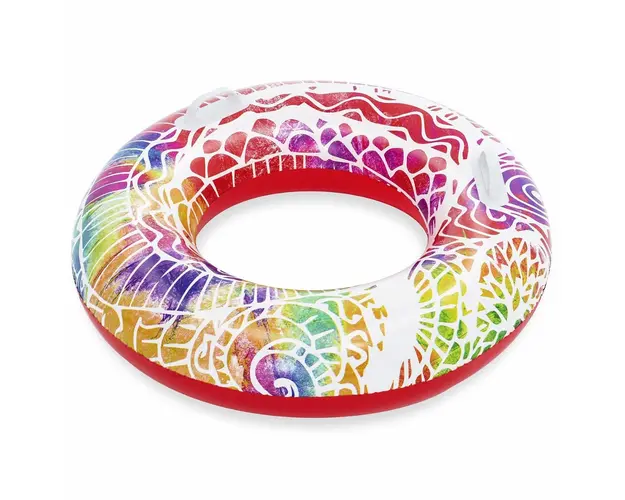 Colac de inot gonflabil cu manere Bestway Neon 91cm